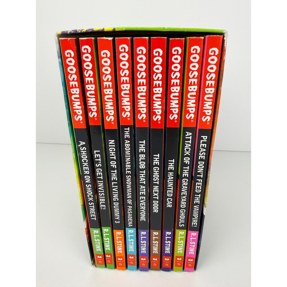Goosebumps Boxed Set 10 Books R.L. Stine Scholastic Horror Middle Grade 2015 - Picture 2 of 8